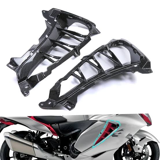  Suzuki Hayabusa GSX1300R 2021 غطاء جانبي  كاربون فيبر هايبوزا