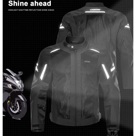  جاكيت دراجة نارية من LYSCHY