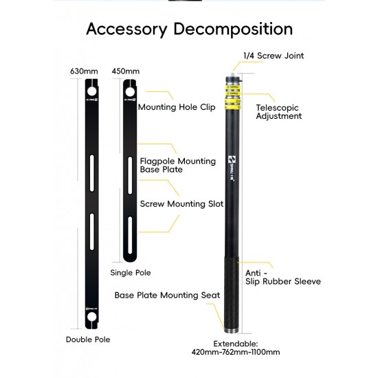 عصاء كاميرا من SMNU