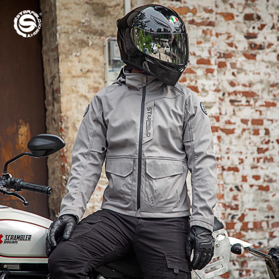 ‫STAR جاكيت رمادي سيفتي