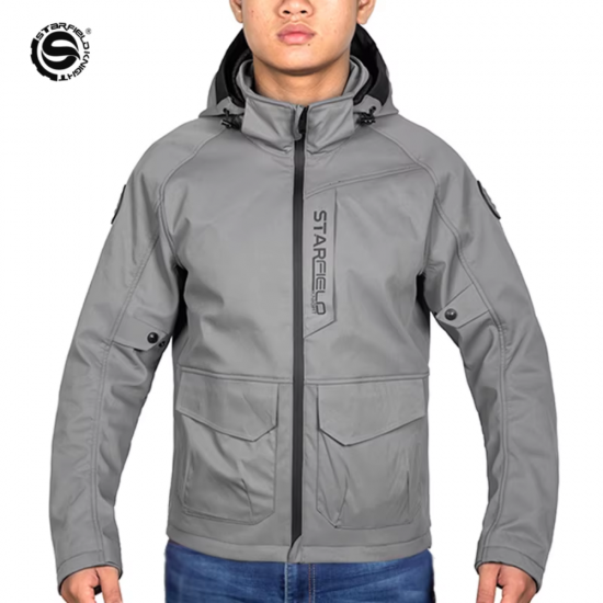 ‫STAR جاكيت رمادي سيفتي