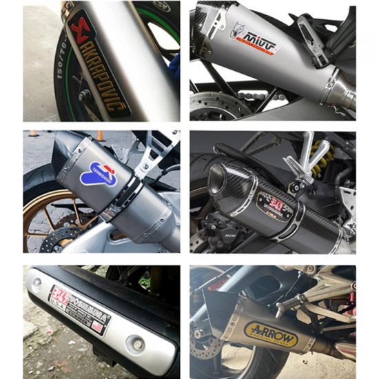 شعار معدني YOSHIMURA JAPAN لعادم الدراجات النارية – كربون لوك