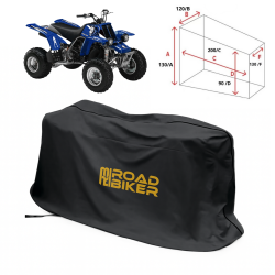 غطاء دراجه نارية مع سحاب ROAD BIKER