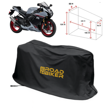 غطاء دراجه نارية مع سحاب  ROAD BIKER