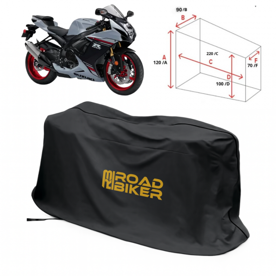 غطاء دراجه نارية مع سحاب  ROAD BIKER