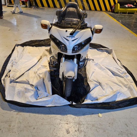 غطاء دراجه نارية مع سحاب ROAD BIKER