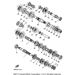 ترس قير  Raptor 350 وكاله 