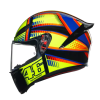 خوذة K1 S AGV E2206 SOLELUNA 2015, 016