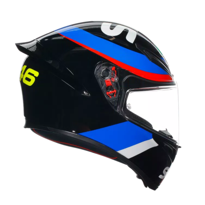 خوذة K1 S AGV E2206 VR46 SKY RACING TEAM BLACK/RED, 023