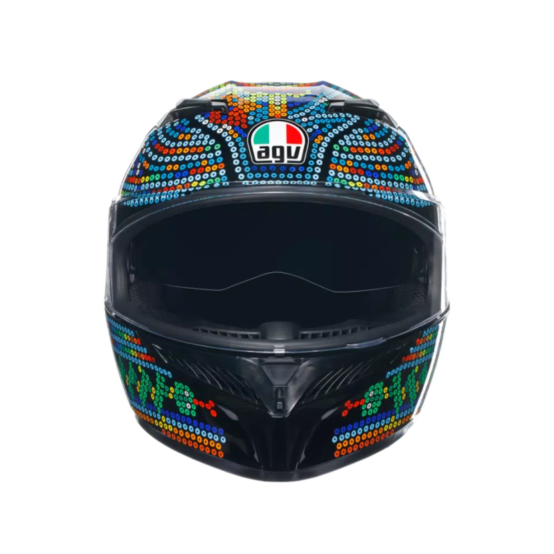 خوذة K3 AGV E2206 MPLK ROSSI WINTER TEST 2018, 001