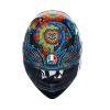 خوذة K3 AGV E2206 MPLK ROSSI WINTER TEST 2018, 001
