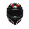 خوذة K5 S AGV E2205 MULTI MPLK TEMPEST BLACK/RED, 050