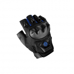 قفاز نص اسكوكو اسود ازرق