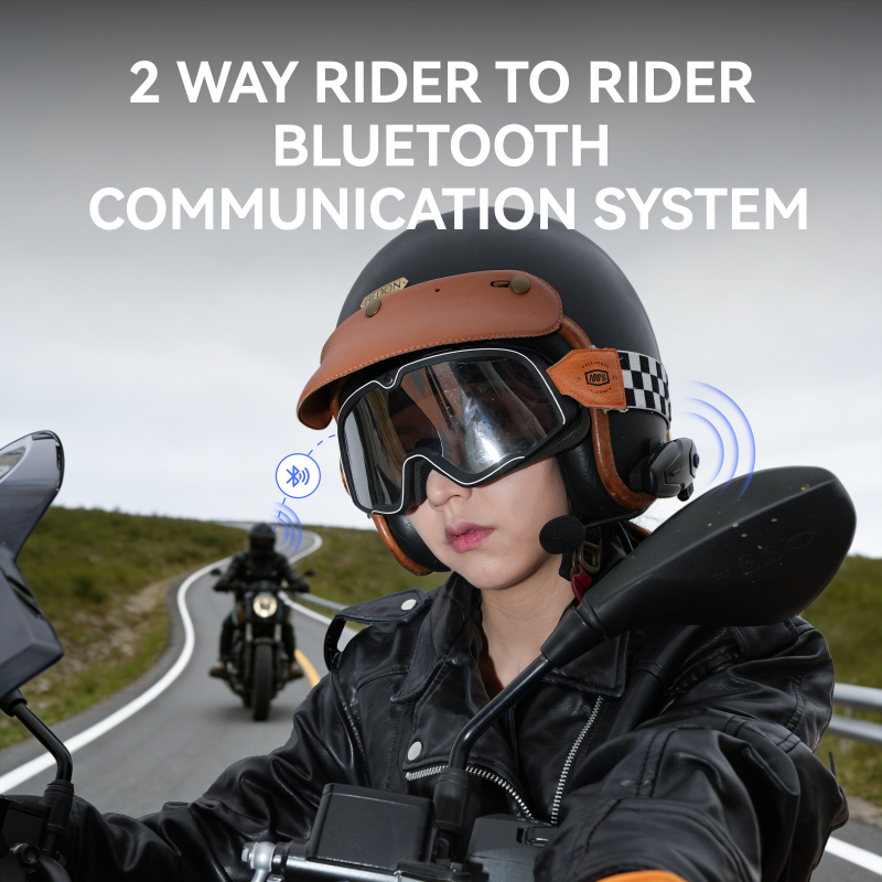 سماعه Helmet Bluetooth Headset 2X AMAX
