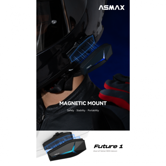 سماعه خوذة Helmet Bluetooth Headset Future 1