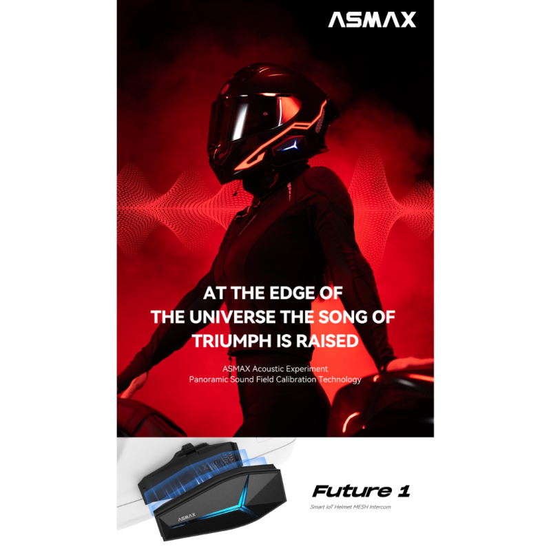 سماعه خوذة Helmet Bluetooth Headset Future 1