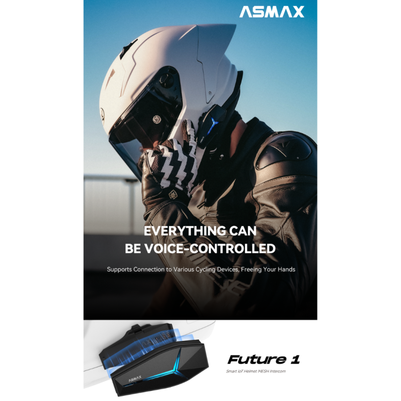 سماعه خوذة Helmet Bluetooth Headset Future 1