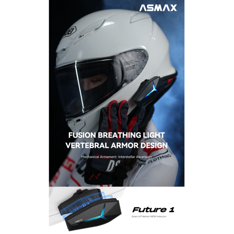 سماعه خوذة Helmet Bluetooth Headset Future 1