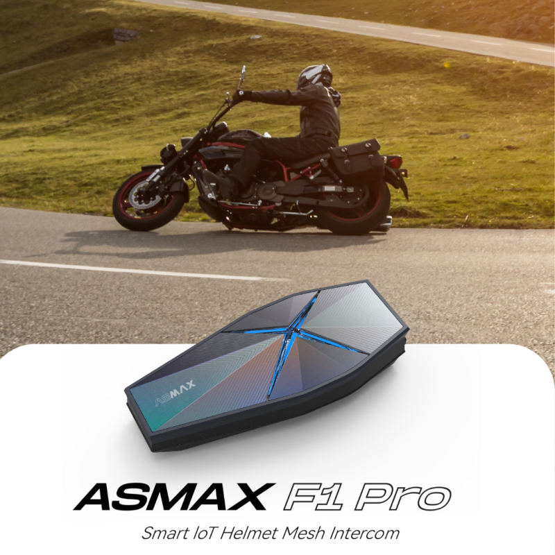 سماعه خوذة Helmet Bluetooth Headset F1 Pro
