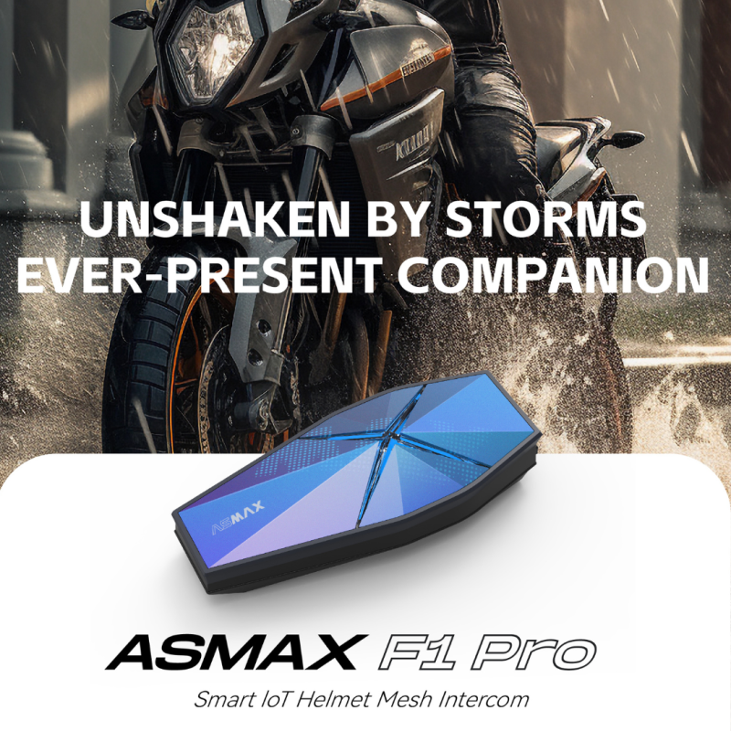 سماعه خوذة Helmet Bluetooth Headset F1 Pro