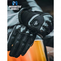 قفازات دراجات نارية من ماركة Masontex طراز M30 CARBON.