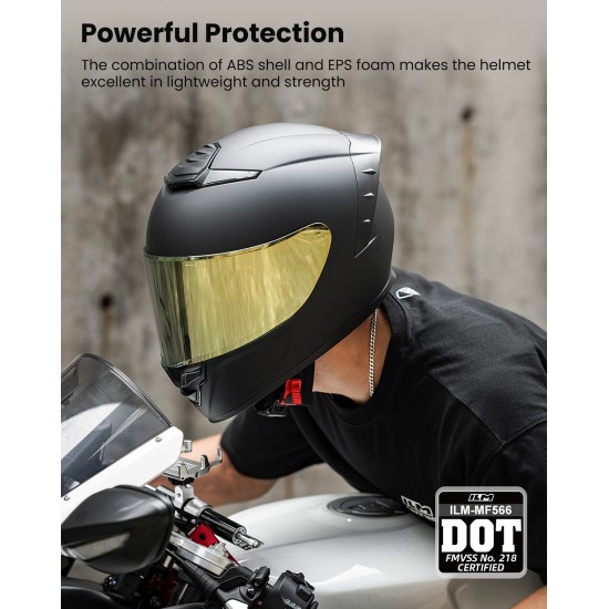 خوذه كامله MF566 ماركة ILM