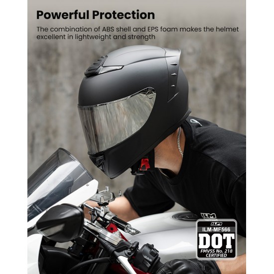خوذه كامله MF566 ماركة ILM