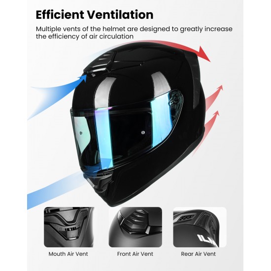 خوذه كامله MF566 ماركة ILM