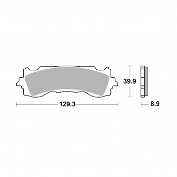 فحمات امامي  952HS Brake Pads