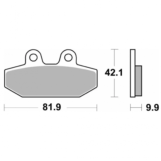 فحمات خلفي 949H.LS Brake Pads