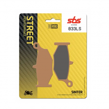 فحمات فرامل SBS 833LS حلفية (Low Sinter)