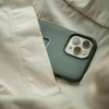 جراب Mobile Everyday Fabric iPhone 15 Pro v2 Sage