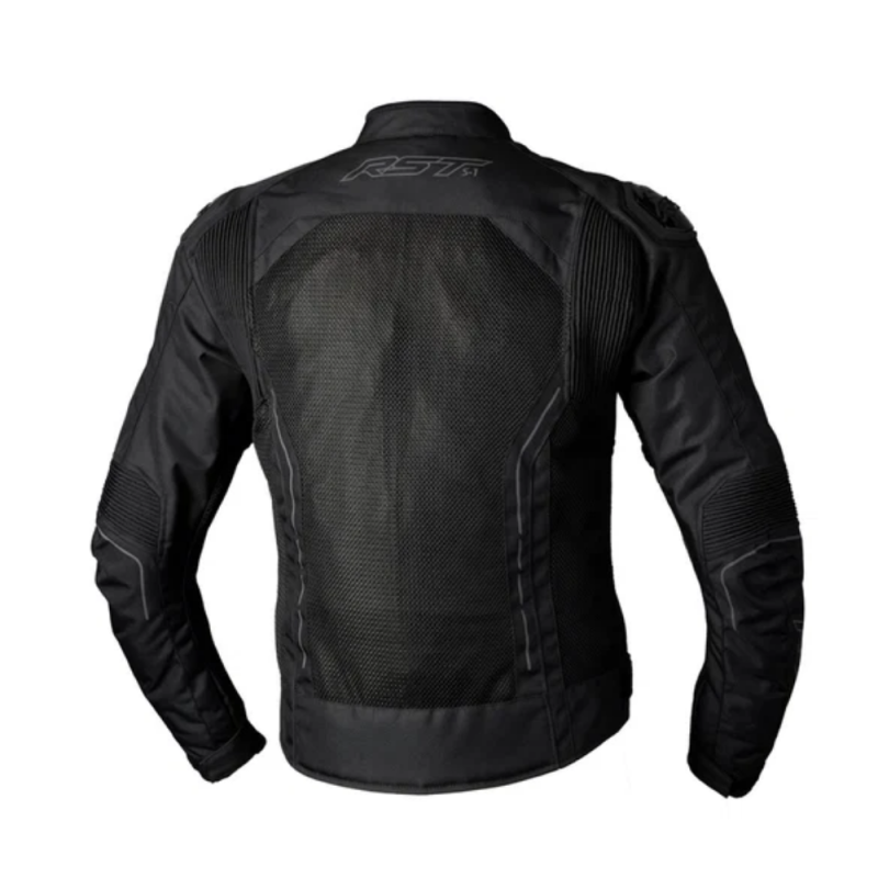 جاكيت S1 Mesh CE Mens Textile Jacket, Black / Black