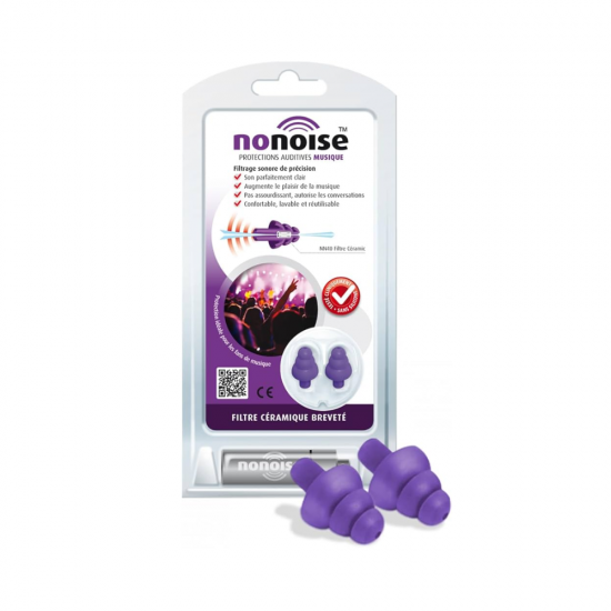 سداده اذن NoNoies Hearing Protection Music