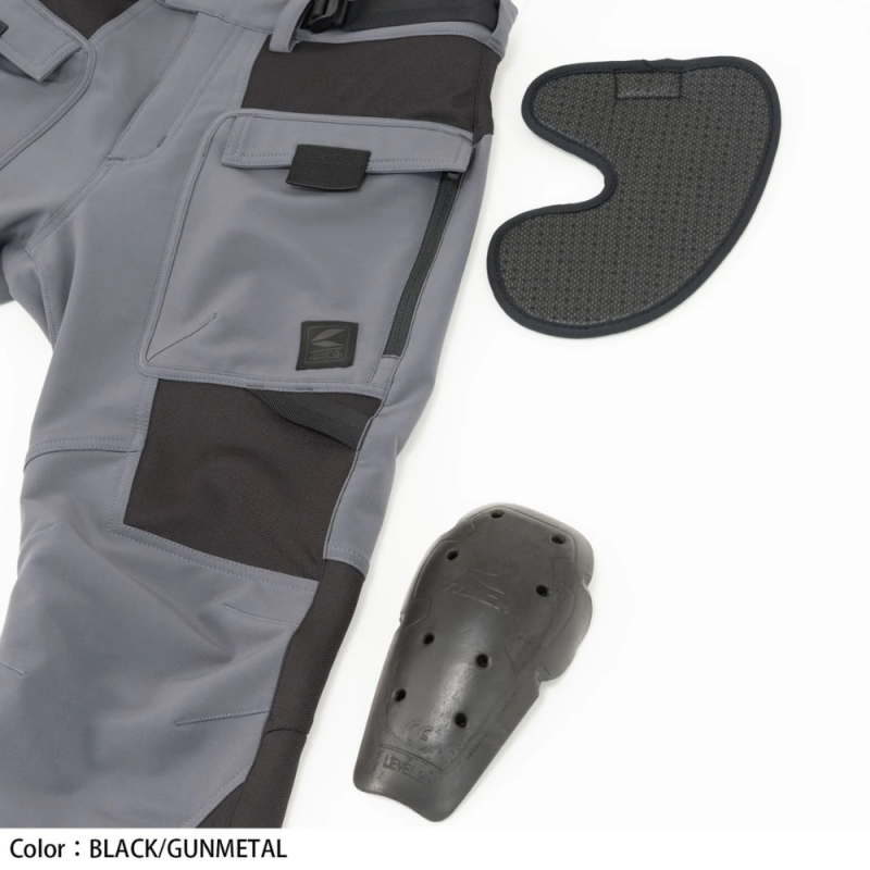 بنطال QUICK DRY MESH PANTS-BLACK/GUNMETAL