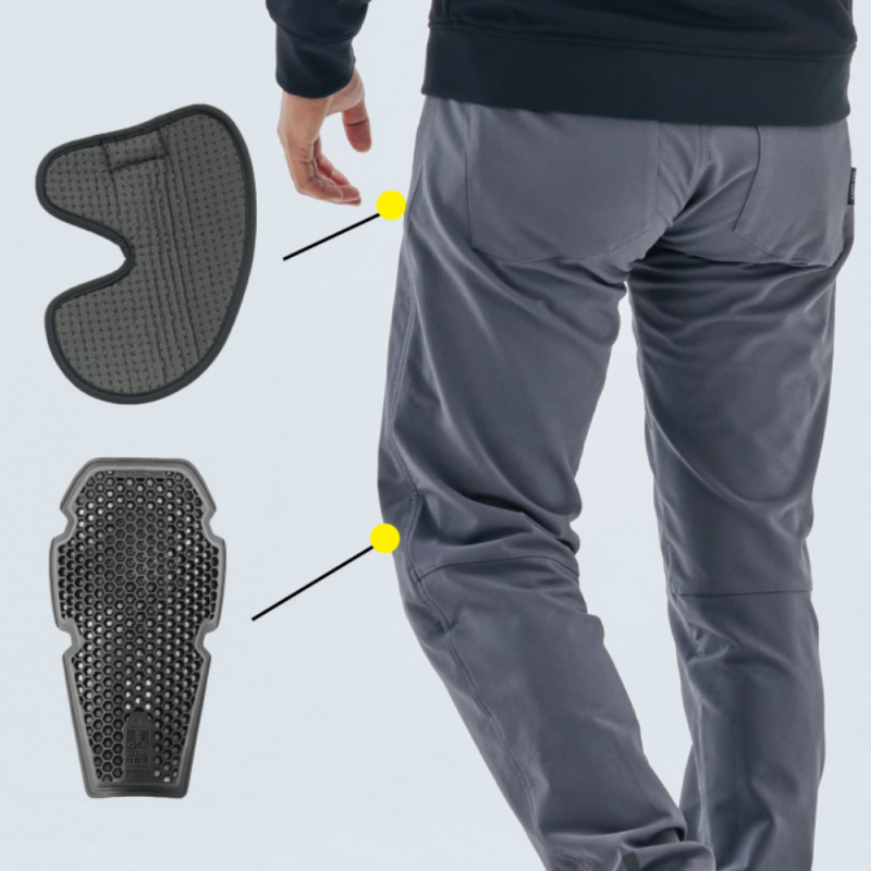 بنطال QUICK DRY STRAIGHT PANTS-GUNMETAL