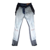 بنطال RST x Kevlar® Single Layer CE Mens Short Leg Jean Industrial Blue