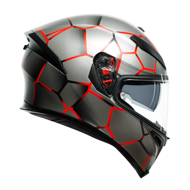 خوذة K5 S AGV E2205 MULTI MPLK VULCANUM RED