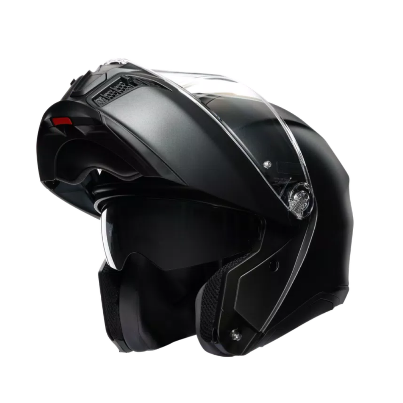 خوذه TOURMODULAR AGV E2206 SOLID MPLK MATT BLACK