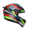 خوذه K1 S AGV E2206 DUNDEE MATT LIME/RED