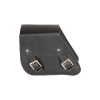 شنطه LONGRIDE, LEATHER SWINGARM BAG BLACK