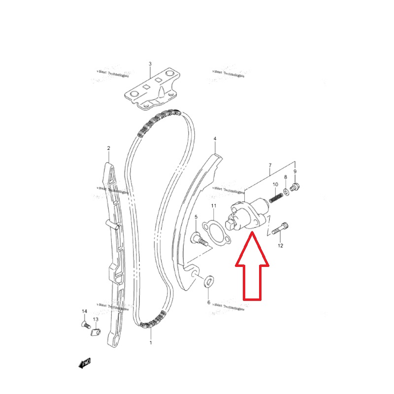 شداد جنزير سزوكي Z400