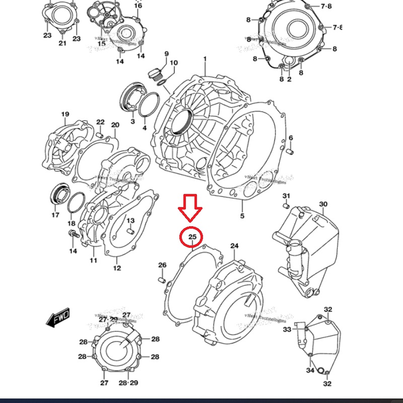 وجه مقنيت سوزوكي 08-03 gsxr