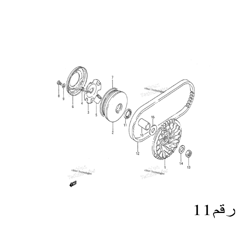 صوفه قير LT80 سوزوكي