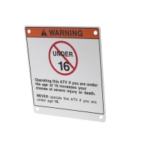 طقم تحذيرات ياماها المنيوم 