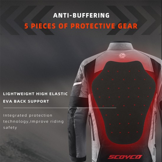 جاكيت SCOYCO رمادي