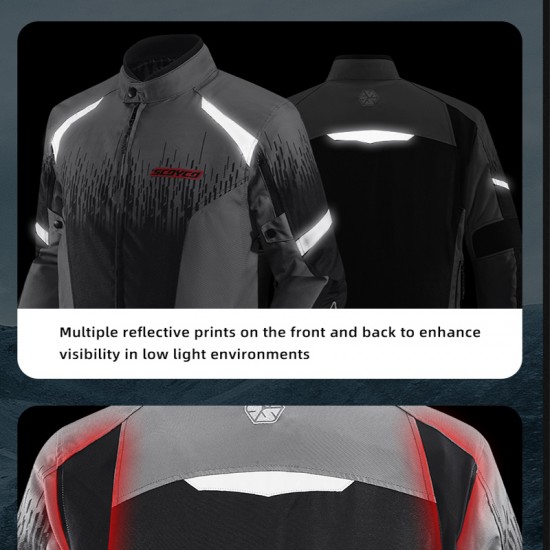 جاكيت SCOYCO رمادي