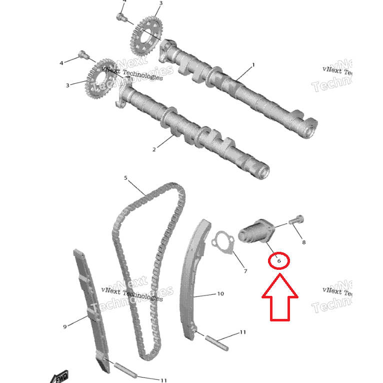 شداد جنزير R6