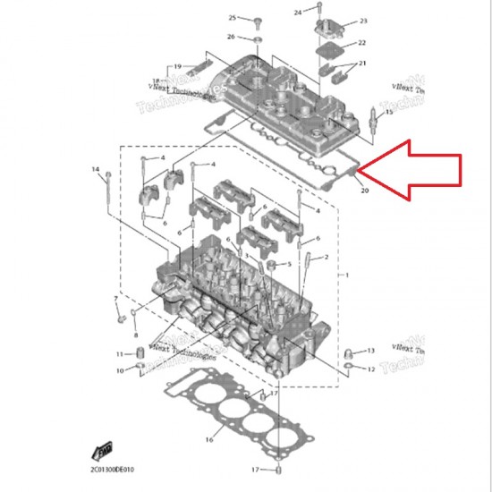 وجه غطاء سرندل R6 وكاله