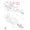 غطاء طرمبة ماء YZ125